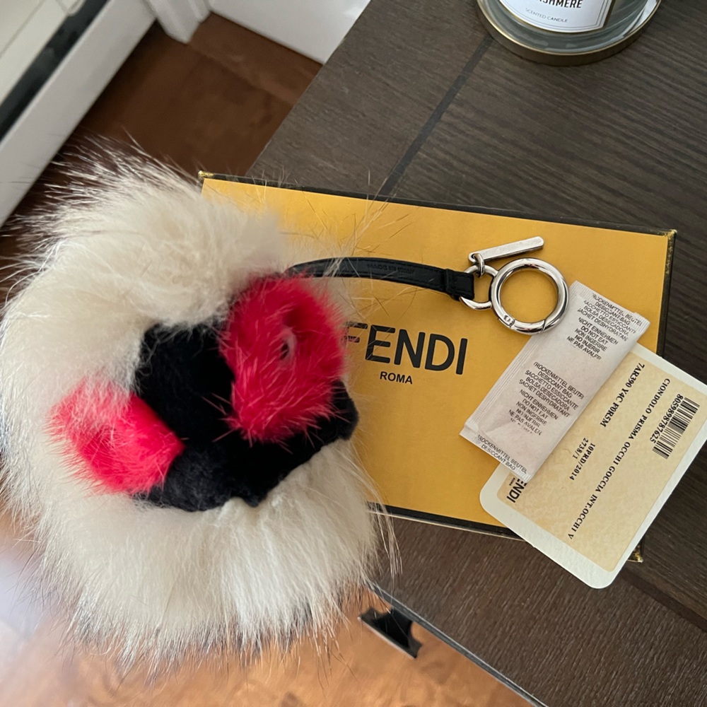 Fendi Fox Monster Bag charm/ Keychain